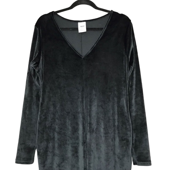 Women's Medium Smash + Tess Friday Velour Jumpsuit in Midnight Black Romper - Picture 5 of 13